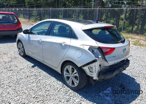 2013 Hyundai Elantra Gt from USA, damaged, VIN KMHD35LEXDU090006